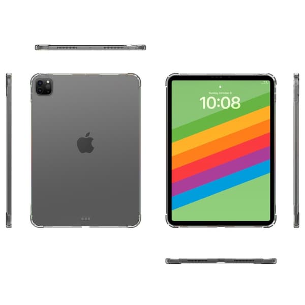 SKALO iPad Pro 11 (2024) TPU Cover - Gennemsigtig