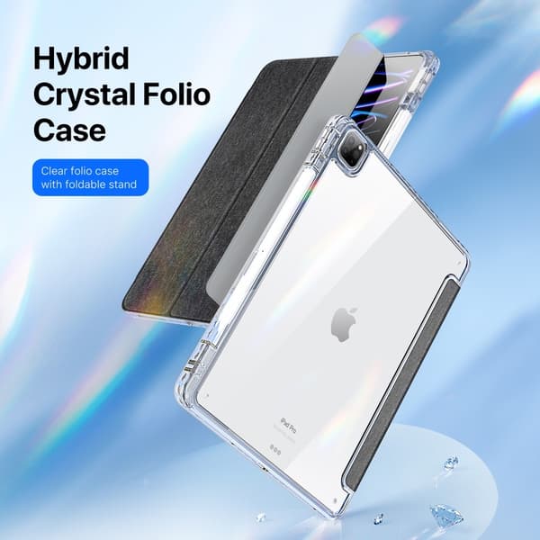 DUX DUCIS iPad Pro 13 (2024) Unid Series Trifold Suojakotelo - Musta