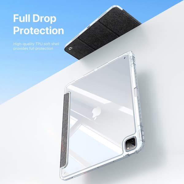 DUX DUCIS iPad Pro 13 (2024) Unid Series Trifold Suojakotelo - Musta