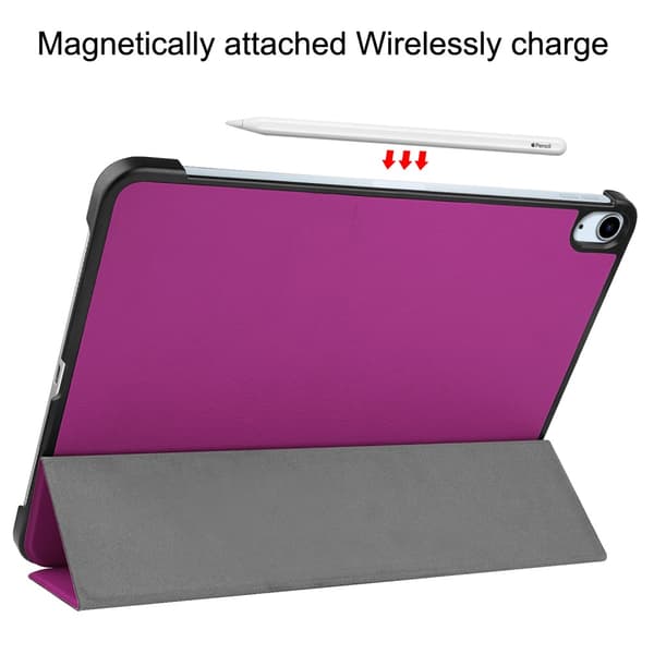 SKALO iPad Air 11 (2024) Trifold Flip Cover - Lilla