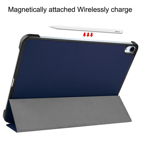 SKALO iPad Air 11 (2024) Trifold Flip Cover - Blå