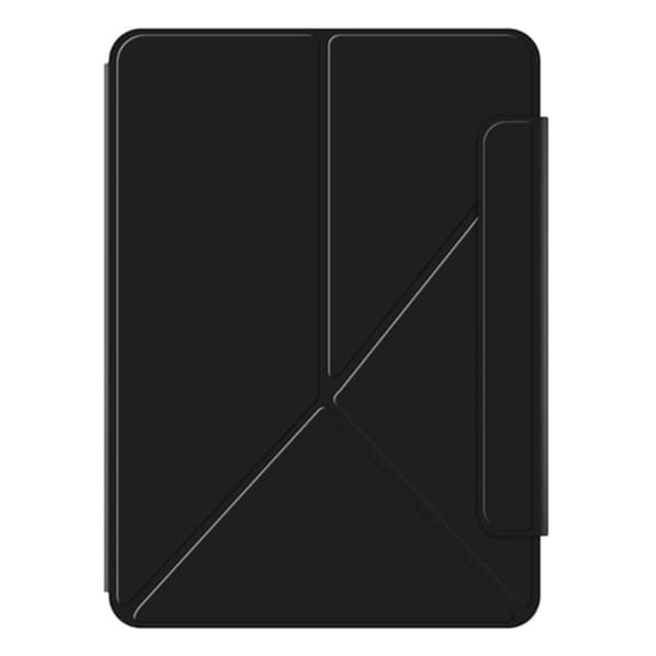 SKALO iPad Air 11 (2024) Magnetisk foldetaske med magnetisk bagside - Sort