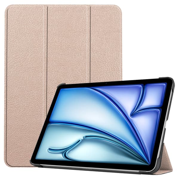 SKALO iPad Air 11 (2024) Trifold Suojakotelo - Kulta