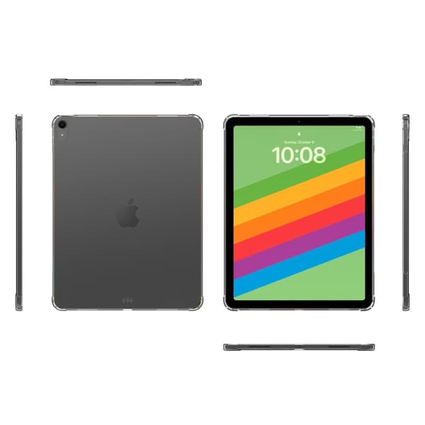 SKALO iPad Air 11 (2024) TPU Cover - Gennemsigtig