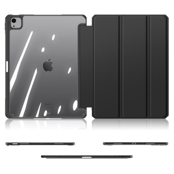 DUX DUCIS iPad Air 13 (2024) TOBY Series Trifold Fodral - Svart
