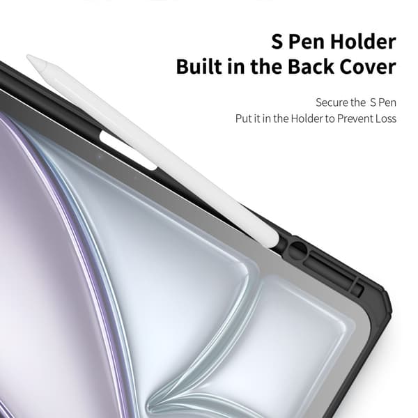 DUX DUCIS iPad Air 13 (2024) TOBY Series Trifold Fodral - Svart