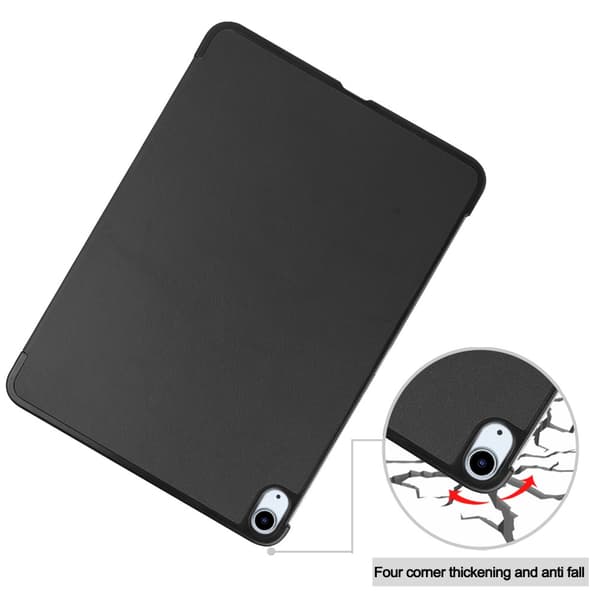 SKALO iPad Air 13 (2024) Trifold Suojakotelo - Musta