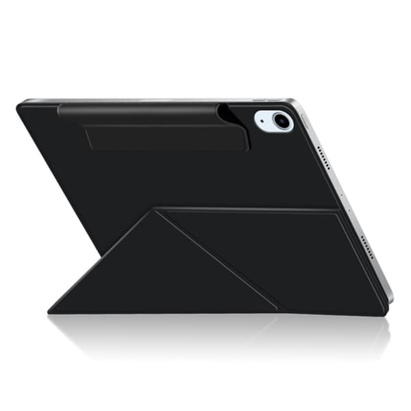SKALO iPad Air 13 (2024) Magnetic Fold Fodral med Magnetisk Baksida - Svart