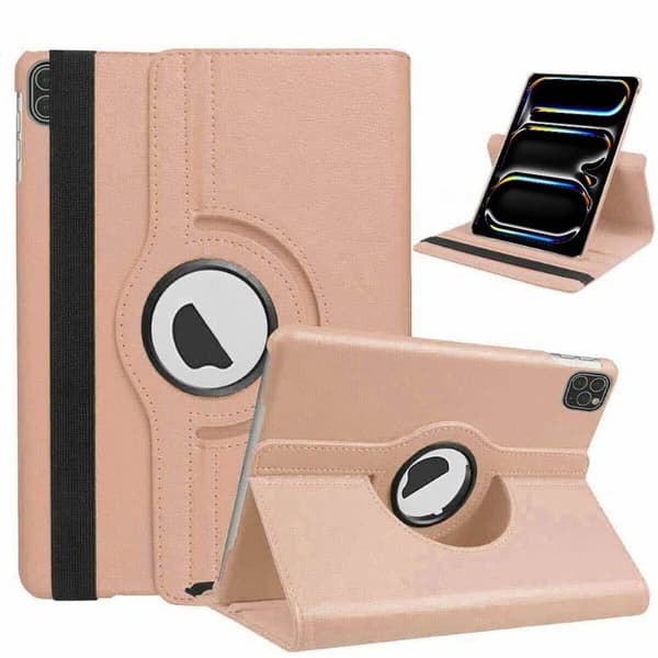 360 drejelig cover Apple iPad Pro 13 (2024) - Rosé