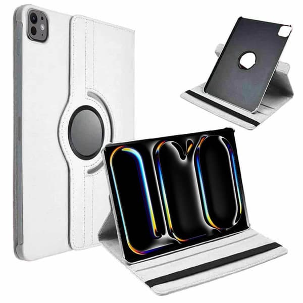 360 drejelig cover Apple iPad Pro 11 (2024) - Hvid