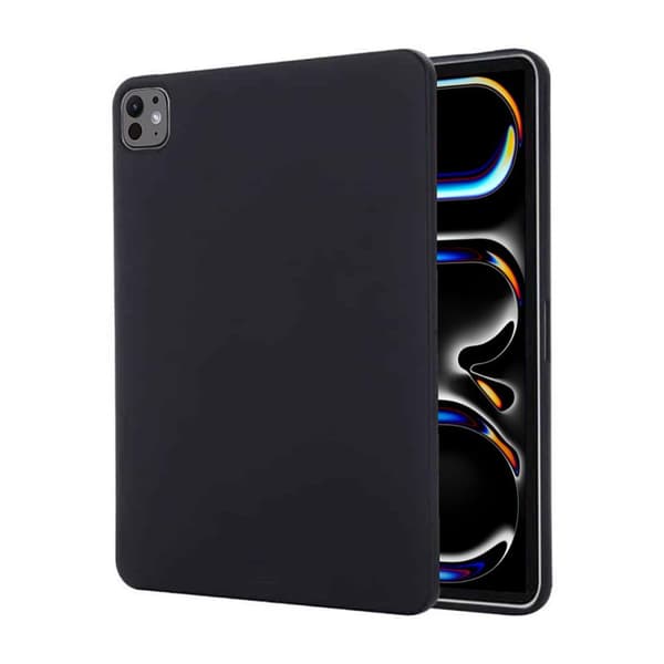 Liquid silikone cover Apple iPad Pro 11 (2024) - Sort