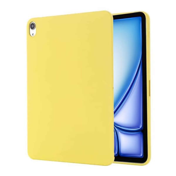 Liquid silikone cover Apple iPad Air 13 (2024) - Gul