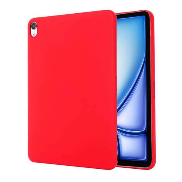 Liquid silikondeksel Apple iPad Air 11 (2024) - China Red