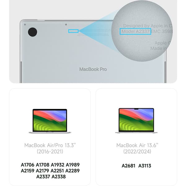 INF Privacy Screen Protector til MacBook MacBook Pro 15 (2017/2018)
