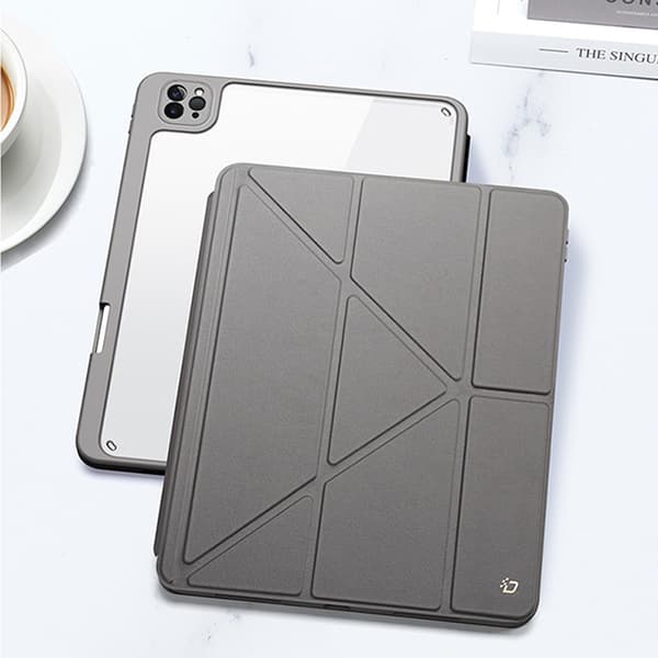 INF Suojakotelo iPadille HarmaaiPad Pro 13 (2024)