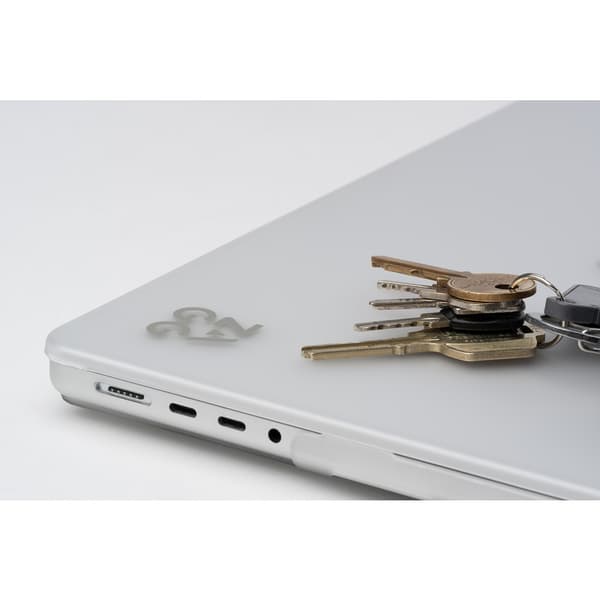 ZAGG MacBook Pro 14 M1 (A2442)/M2 (A2779)/M3 (A2918 A2992) Kuori Hardshell Läpinäkyvä