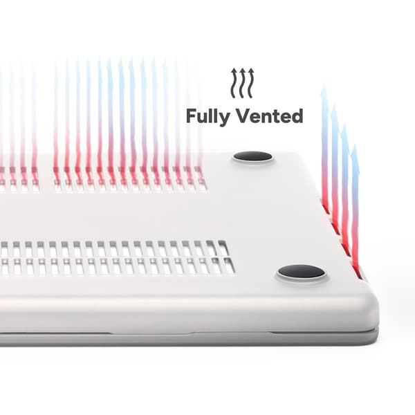 ZAGG MacBook Pro 16 M1 (A2485)/M2 (A2780)/M3 (A2991) Cover Hardshell Transparent