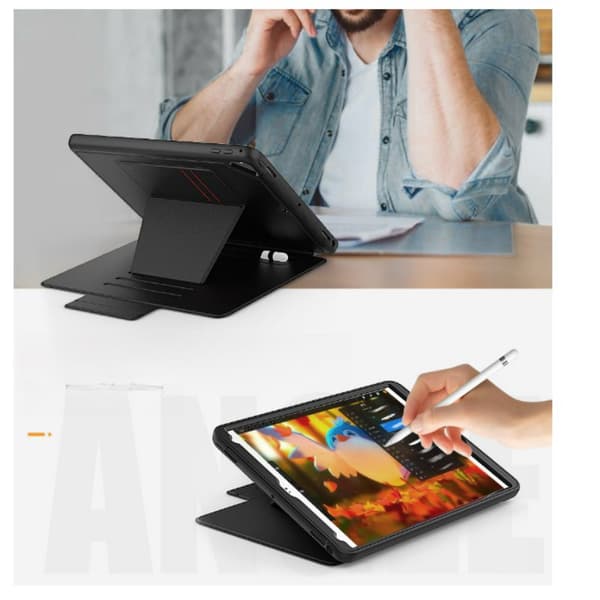 INF Beskyttelsesetui til iPad 10.2 (2019-2021) med blyantholder