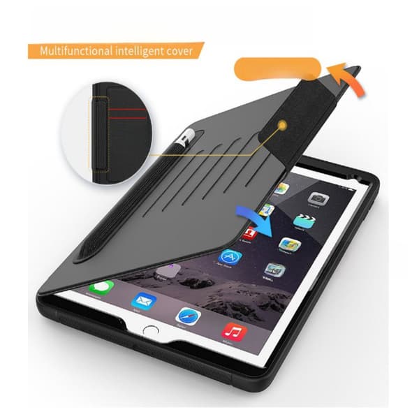 INF Beskyttelsesetui til iPad 10.2 (2019-2021) med blyantholder
