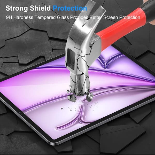 iPad Pro 13-tommers skjermbeskytter i herdet glass 2024