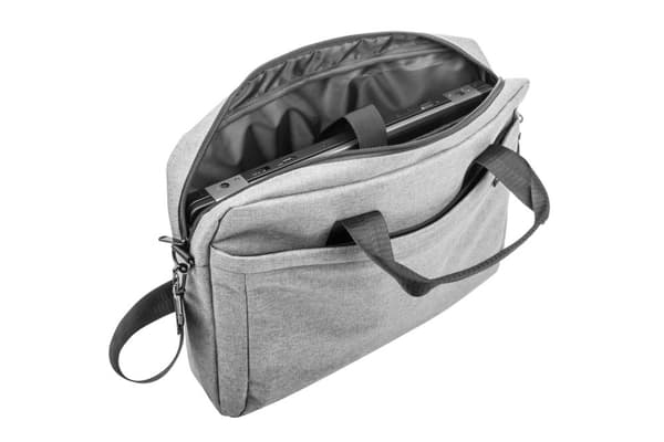 NATEC Mustela notebook-etui 39,6 cm (15,6") Messenger-etui Grå