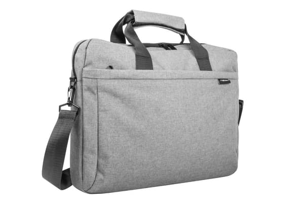 NATEC Mustela notebook-etui 39,6 cm (15,6") Messenger-etui Grå