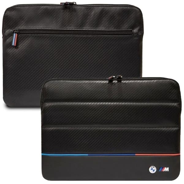 Beskyttelsesveske BMW BMCS14PUCARTCBK 14 - svart Carbon Tricolor