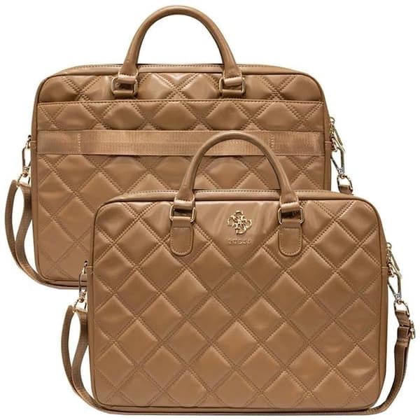 Guess vattert 4G-veske for 16" bærbar PC - brun