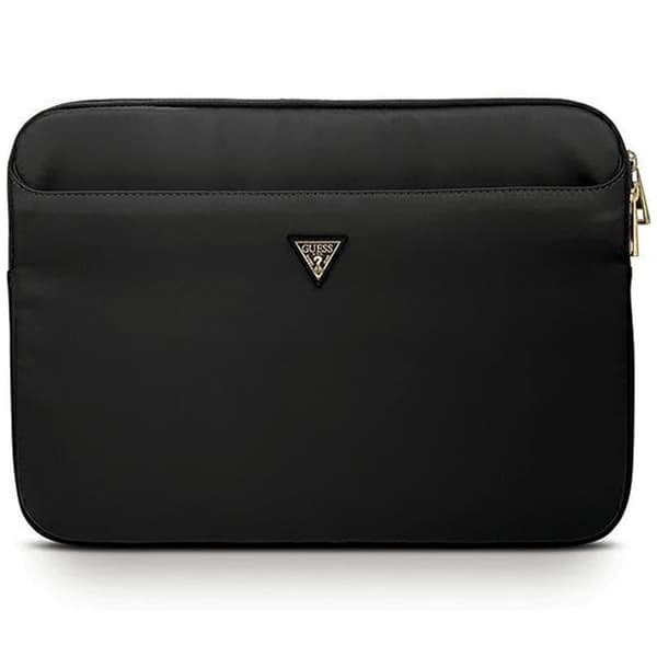 Guess Nylon Triangle Logo Laptop Veske 13 - Svart