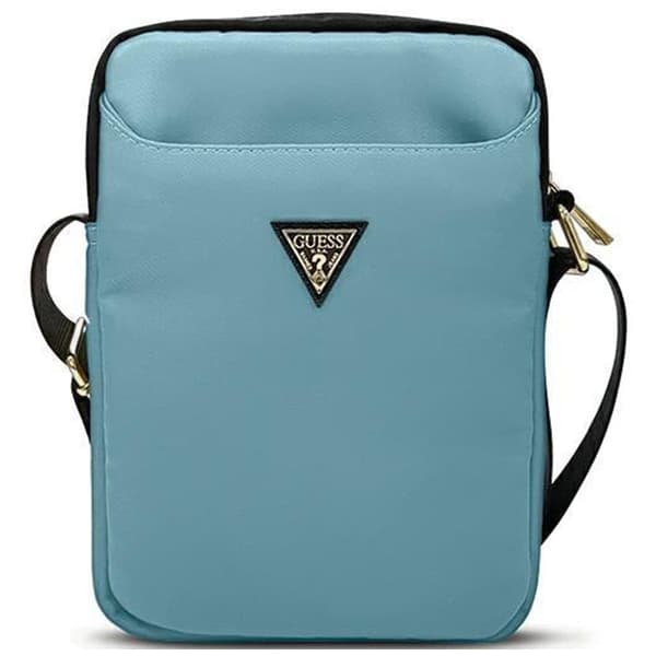 Guess Bag GUTB10NTMLLB 10 blå/blå Nylon Triangle Logo