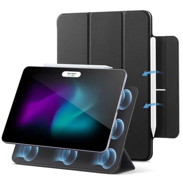 ESR Rebound Magnetic Case for iPad Air 10,9" 4/5 2020-2022 / 11,6" 2024 - Svart