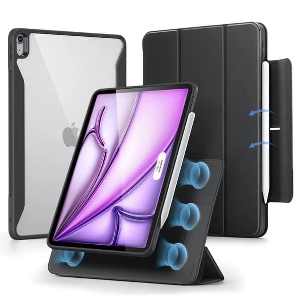 ESR Rebound Hybrid-deksel til iPad Air 13'' 2024 - Svart