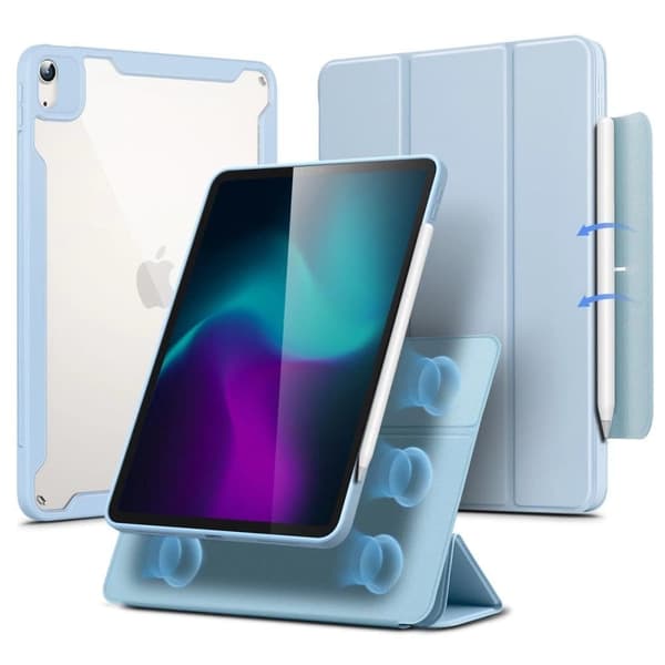 ESR Rebound Hybrid-deksel for iPad Air 10,9" 4/5 2020-2022 / 11,6" 2024 - Blå