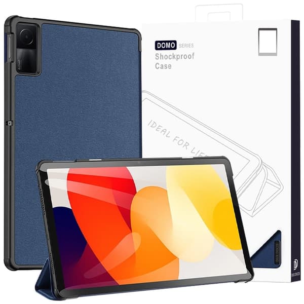 Dux Ducis Domo-deksel med smart søvnfunksjon til Xiaomi Redmi Pad SE 11 nettbrett - blå
