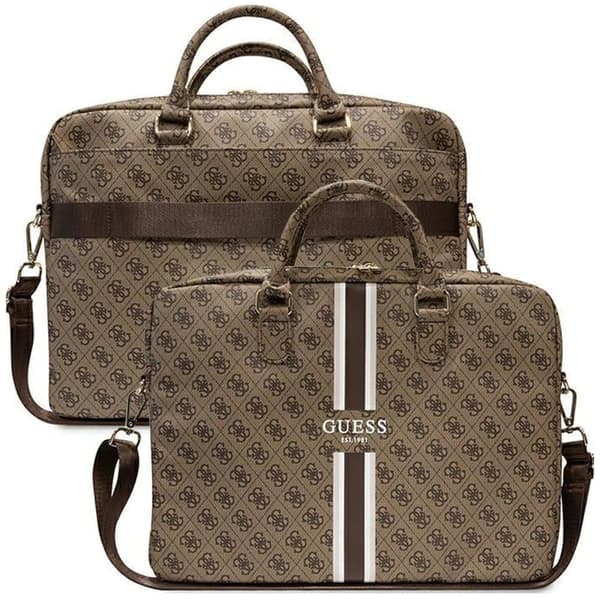 Guess bag GUCB15P4RPSW 16 brune / brune 4G trykte striper