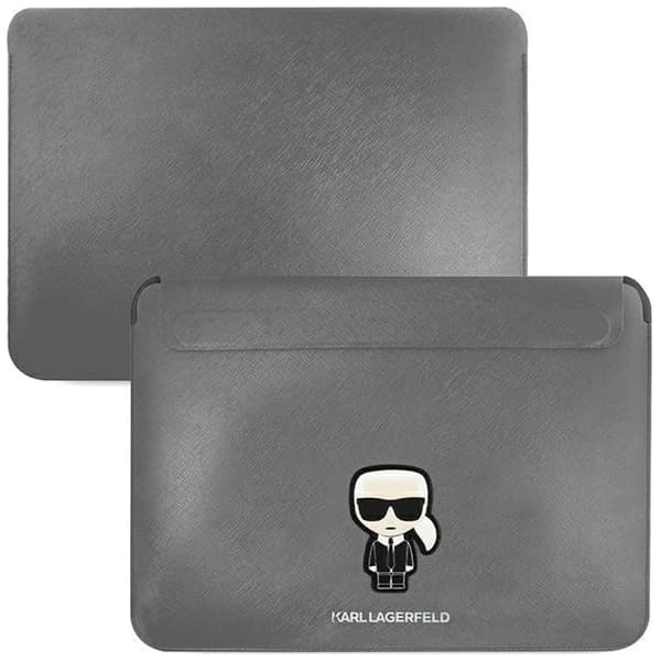 Karl Lagerfeld Sleeve KLCS14PISFG 13/14 sølv/sølv Saffiano Ikonik Karl