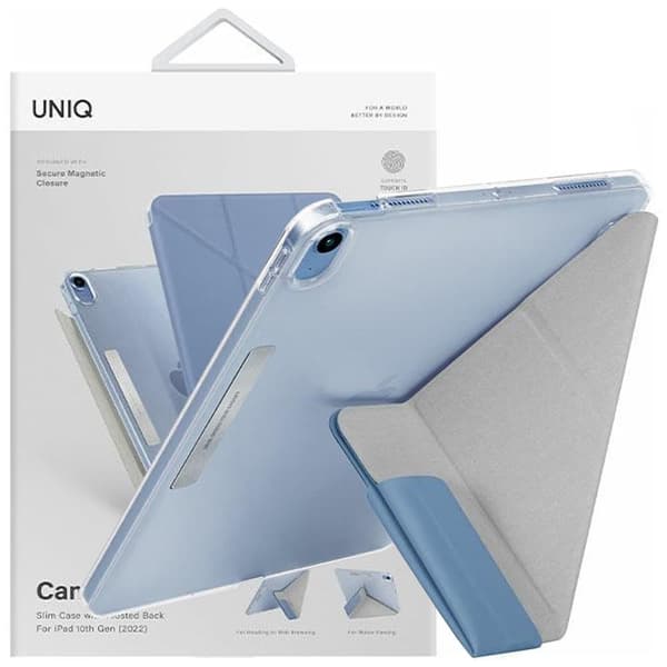 Uniq Camden-deksel for iPad 10 generasjon (2022) blå/nordblå Antimikrobiell