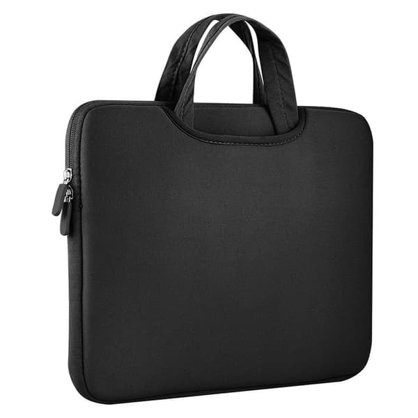 Universell veske for bærbar PC 14 nettbrett for datamaskin organizer svart