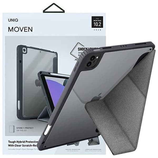 Uniq Moven-deksel for iPad 10.2 (2021/2020/2019) - Grå