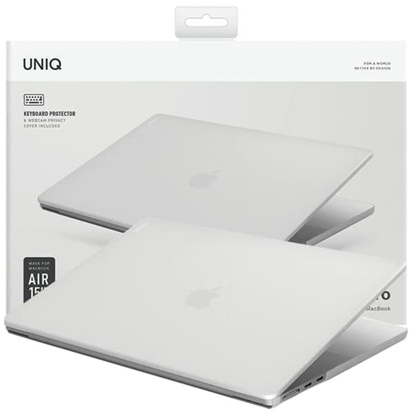 UNIQ-deksel Claro MacBook Pro 14 (2021) gjennomsiktig/duematt klar
