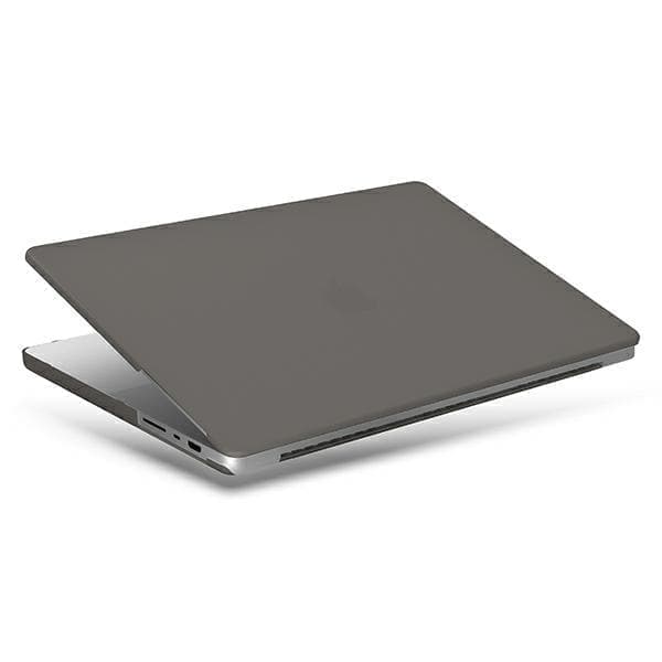 UNIQ-deksel Claro MacBook Pro 14 (2021) gjennomsiktig grå/røykmattgrå