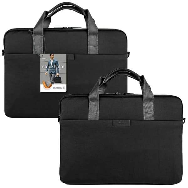 UNIQ bag Stockholm laptop Sleeve 16 sort/midnight black