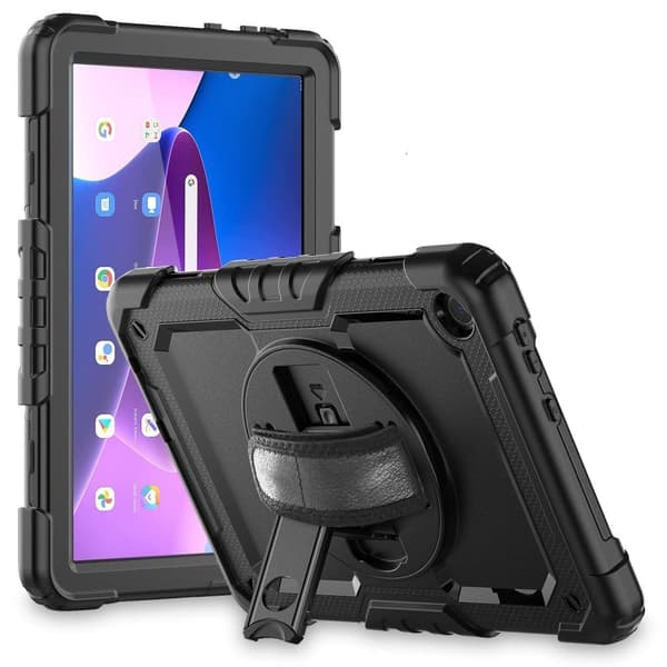 TECH-PROTECT SOLID360 LENOVO TAB M10 10.1 3. GEN TB-328 SVART