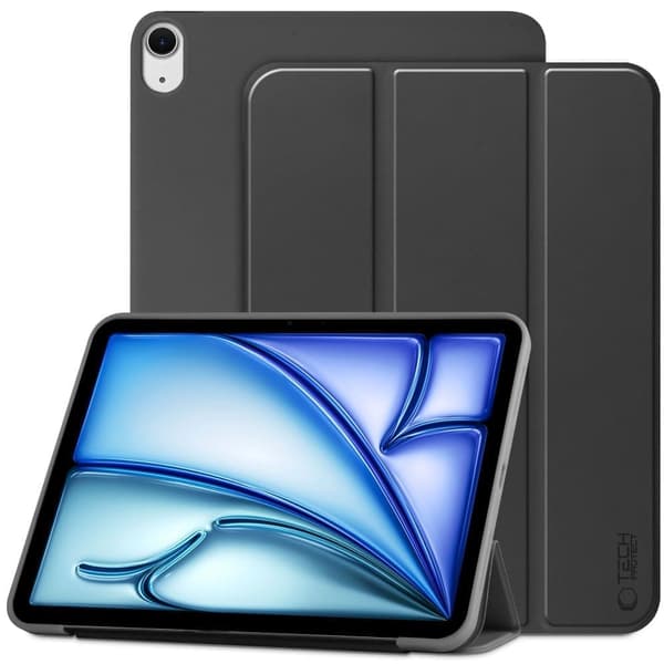 TECH-PROTECT SMARTCASE IPAD AIR 10.9 4 / 5 / 2020-2022 / 11 6 / 2024 SVART