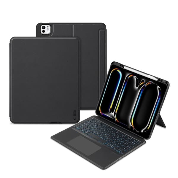 TECH-PROTECT SCMAG PEN + KEYBOARD IPAD PRO 13 7 / 2024 SVART