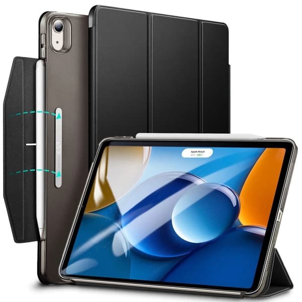ESR Ascend Trifold-deksel for iPad Air 10,9" 4/5 2020-2022 / 11,6" 2024 - Svart