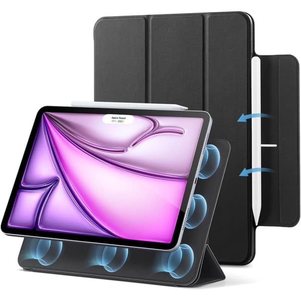 ESR REBOUND MAGNETIC IPAD PRO 12.9 4 / 5 / 6 / 2020-2022 / AIR 13 2024 SVART