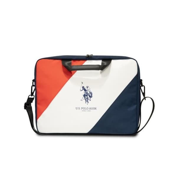 15'' Laptopväska Dubbelhäst Modell U.S. Polo Multicolor