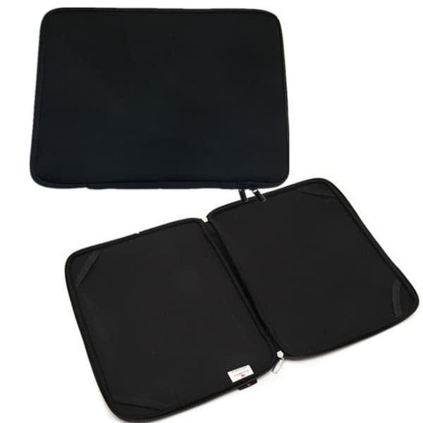 INF Neopren laptop sleeve med lynlås lukning