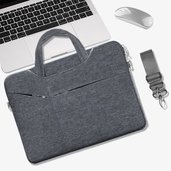 INF Laptop-sleeve med håndtag, vandtæt bærbar taske 0